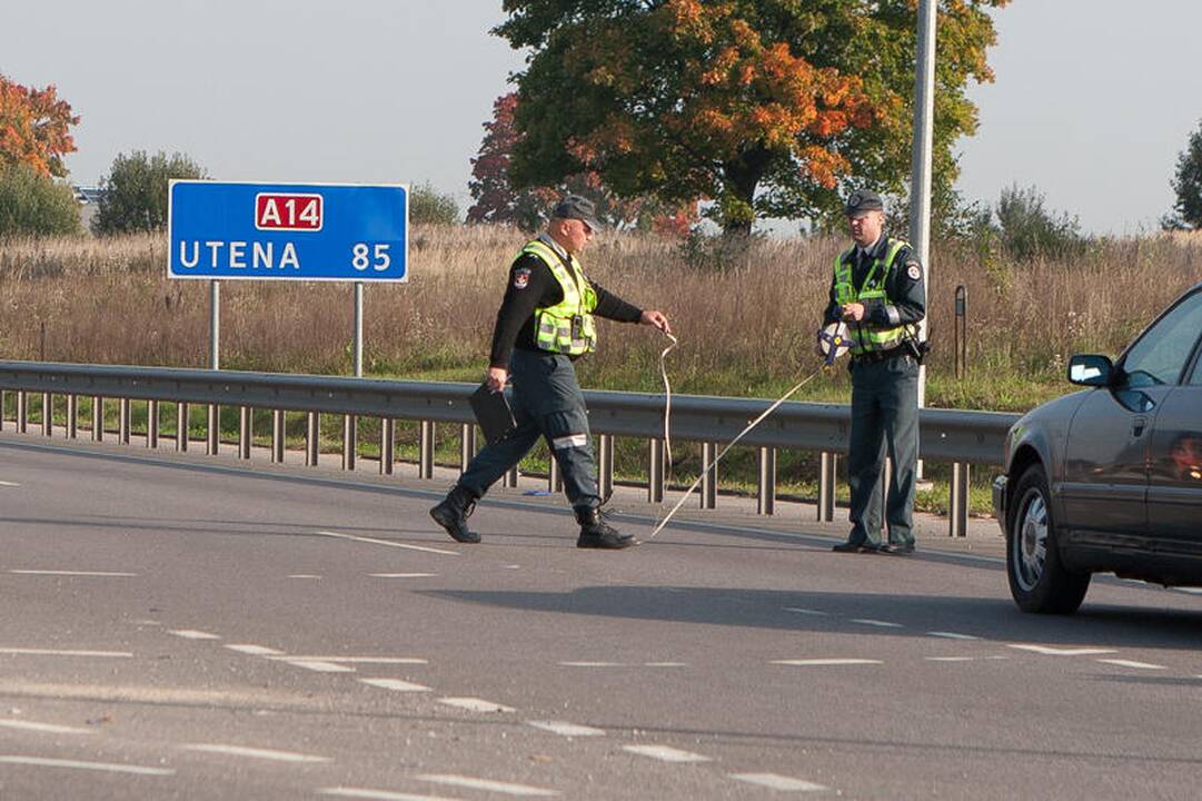 Per avariją šalia Vilniaus žuvo motociklininkas (papildyta)