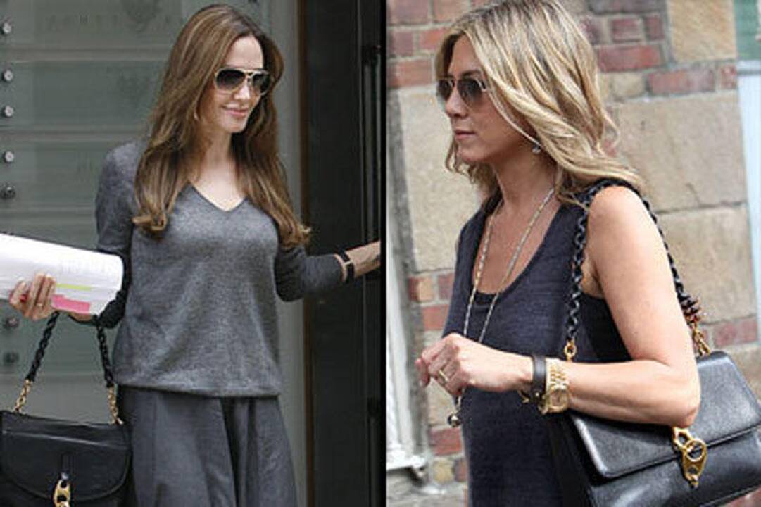Jennifer Aniston ir Angelina Jolie: kas ką kopijuoja? 