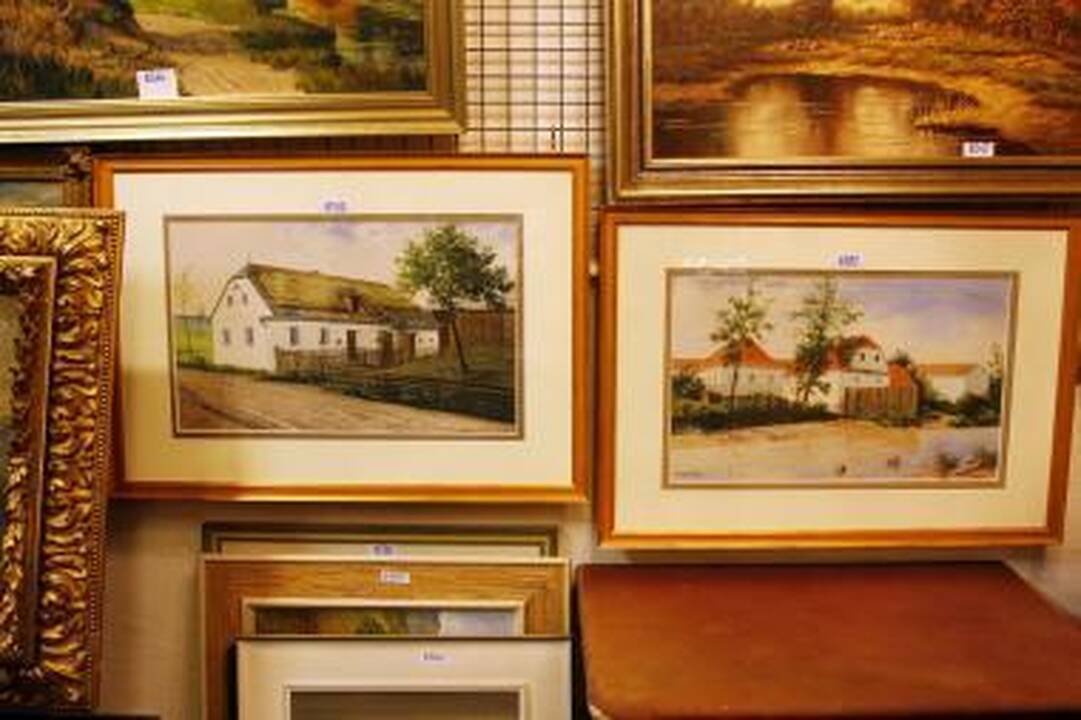 A.Hitlerio paveikslai parduoti už 95 tūkst. svarų sterlingų