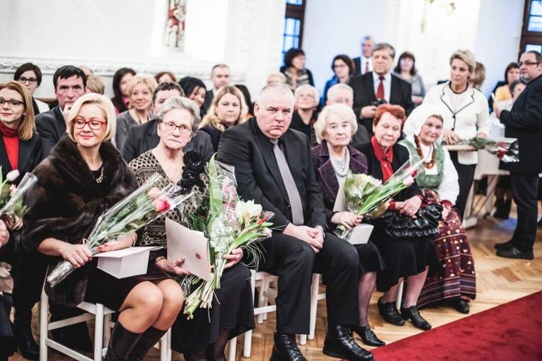 Rotušėje išdalyti Gerumo kristalai (apdovanotųjų sąrašas)
