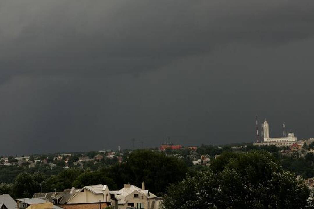 Kaunas išgyveno dar vieną smarkų lietų