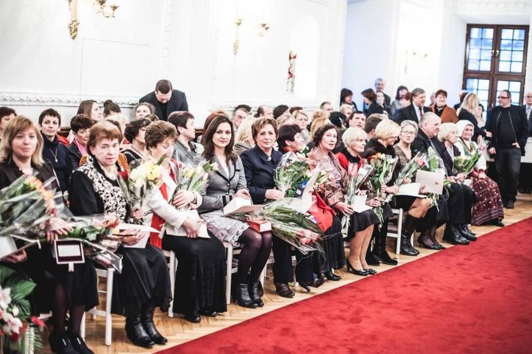 Rotušėje išdalyti Gerumo kristalai (apdovanotųjų sąrašas)