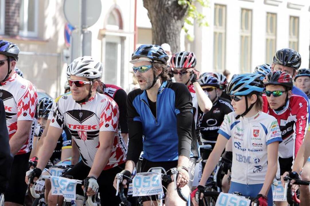 Klaipėdos dviračių maratono trasoje – mažiau dalyvių