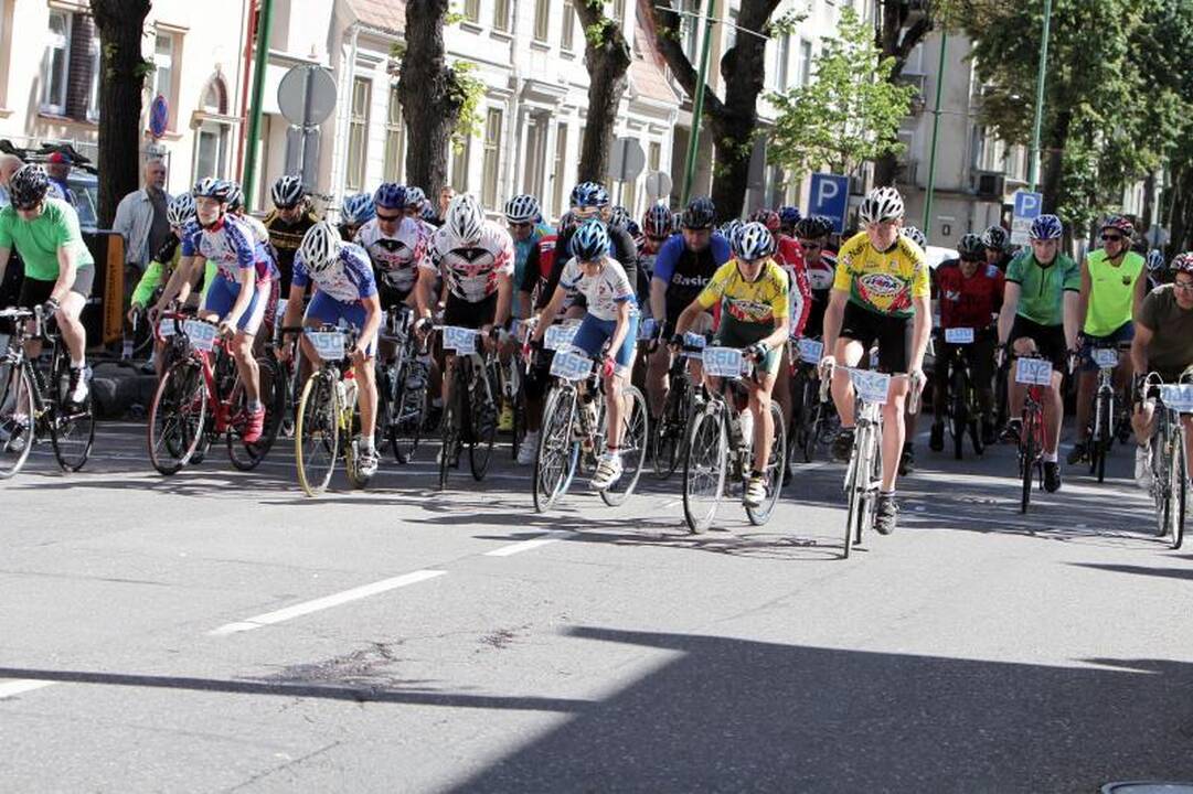 Klaipėdos dviračių maratono trasoje – mažiau dalyvių