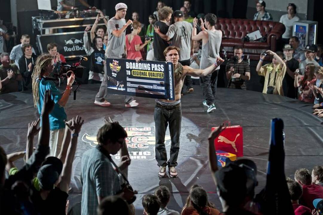 Baltijos šalių breiko šokių čempionate triumfavo estas Bboy Marek