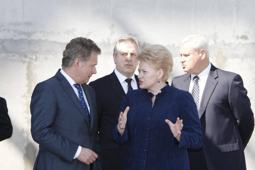 Termofikacinę jėgainę atidarė Lietuvos ir Suomijos prezidentai
