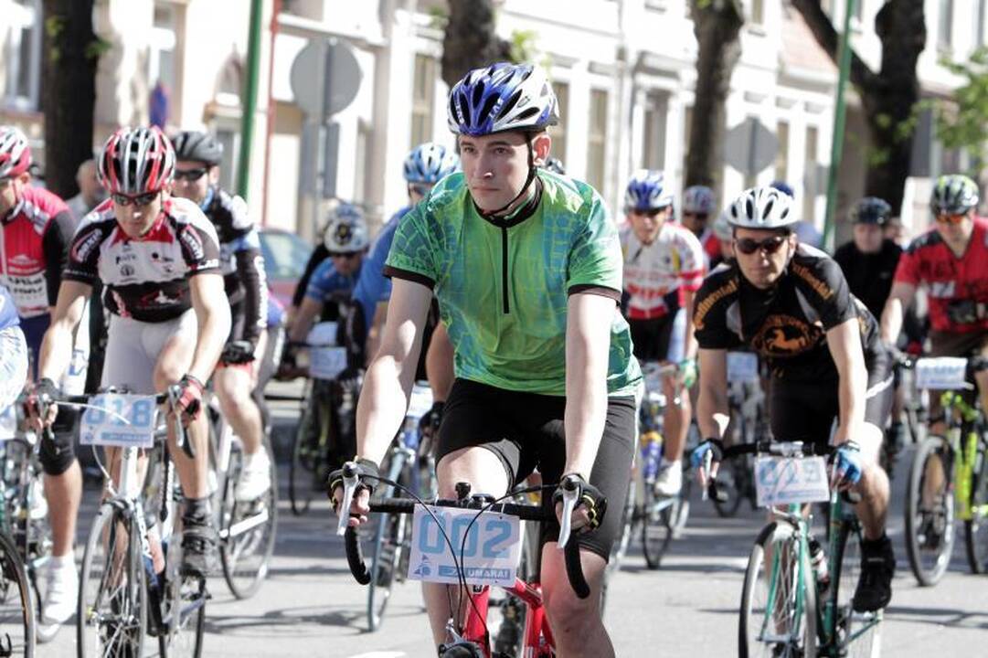 Klaipėdos dviračių maratono trasoje – mažiau dalyvių