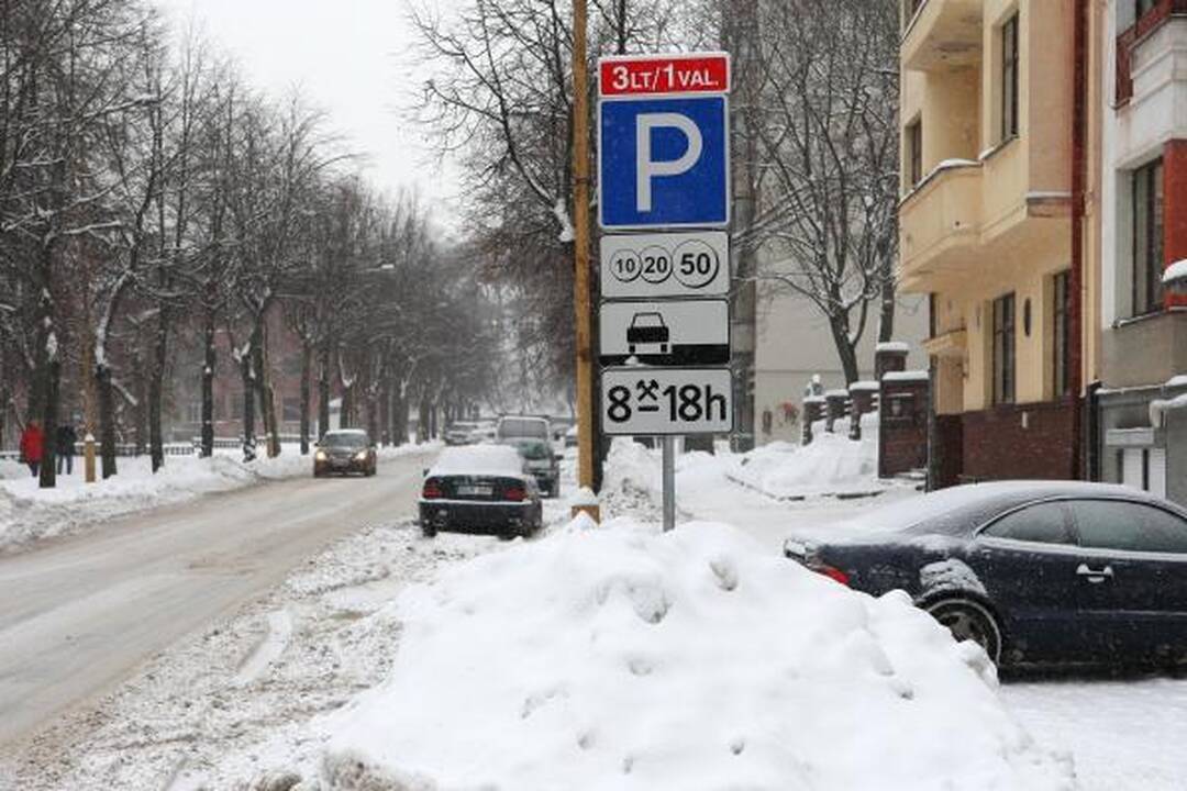 Žiema Kaune: eismo sąlygos sudėtingos (papildyta)