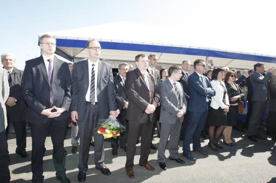 Termofikacinę jėgainę atidarė Lietuvos ir Suomijos prezidentai