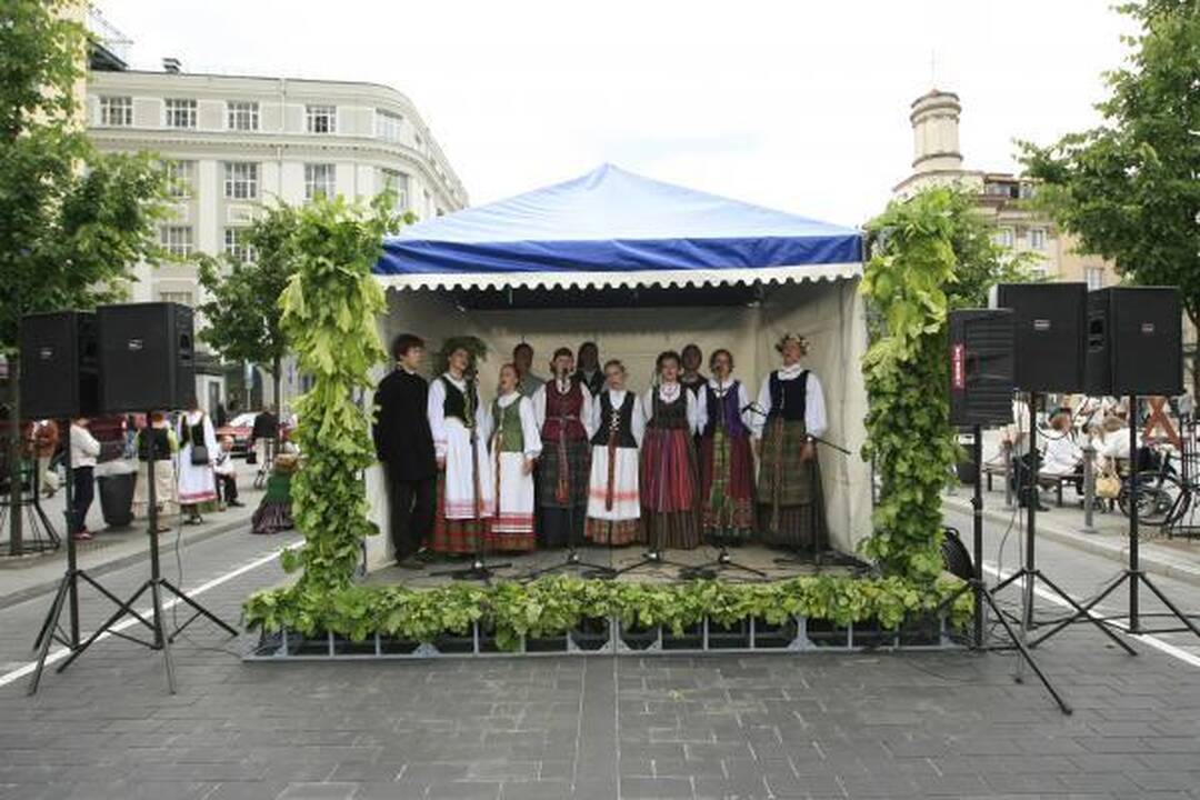Vilniaus širdyje - žolynų kvapas