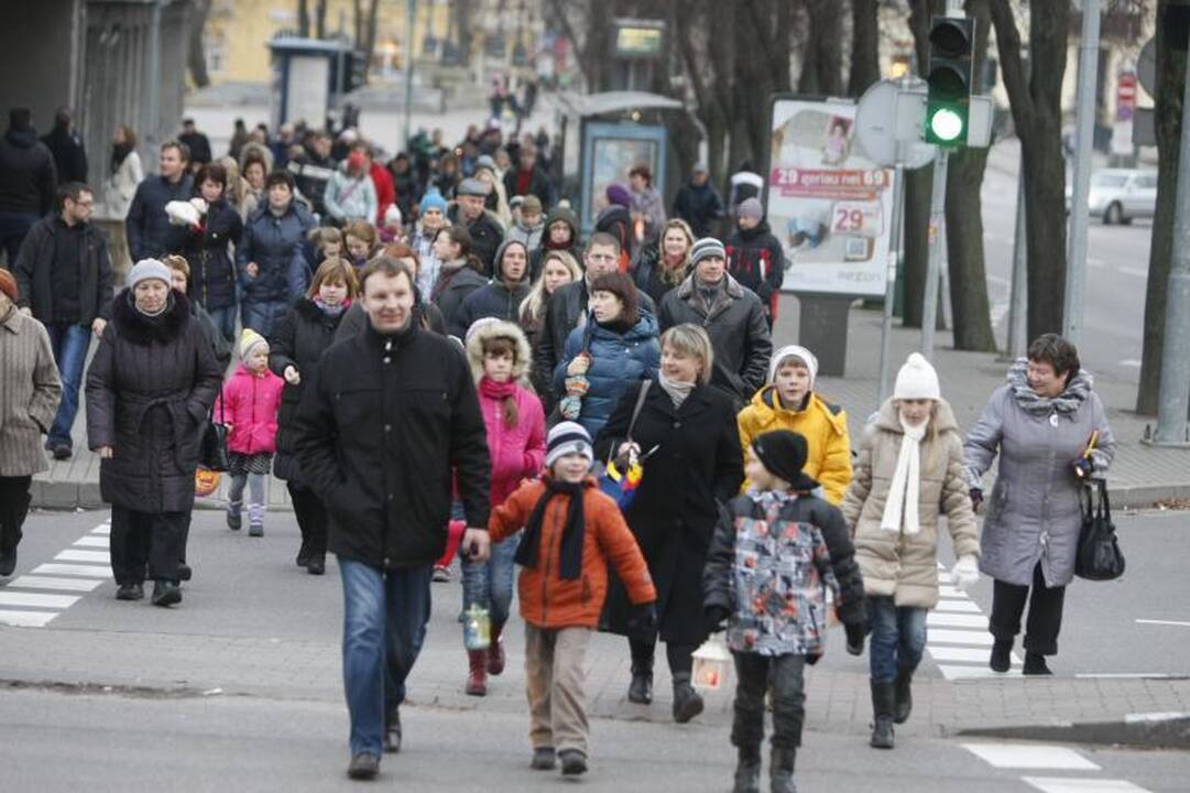 Šv. Martyno dieną - šimtų mažųjų klaipėdiečių eisena su žibintais