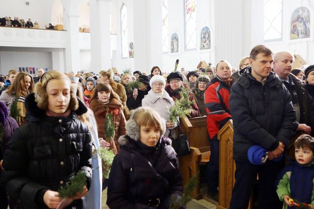 Sostinę sveikino Kaziuko eisena