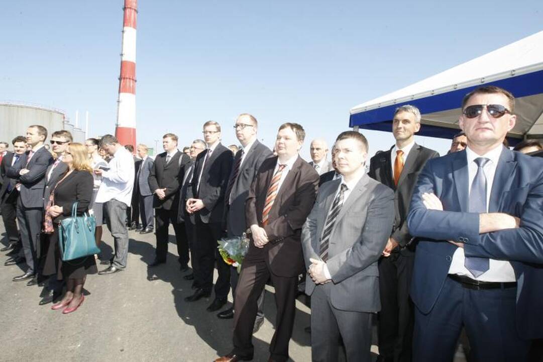 Termofikacinę jėgainę atidarė Lietuvos ir Suomijos prezidentai