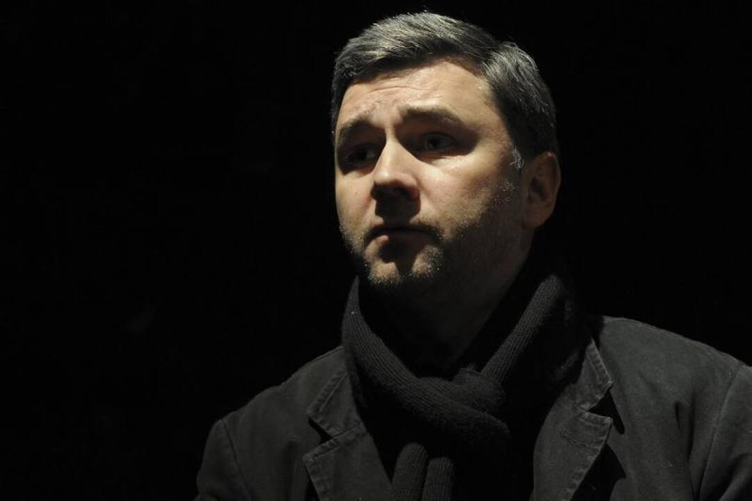 Spektaklis „Šitas vaikas“ privertė D.Gavenonį pamilti studentus