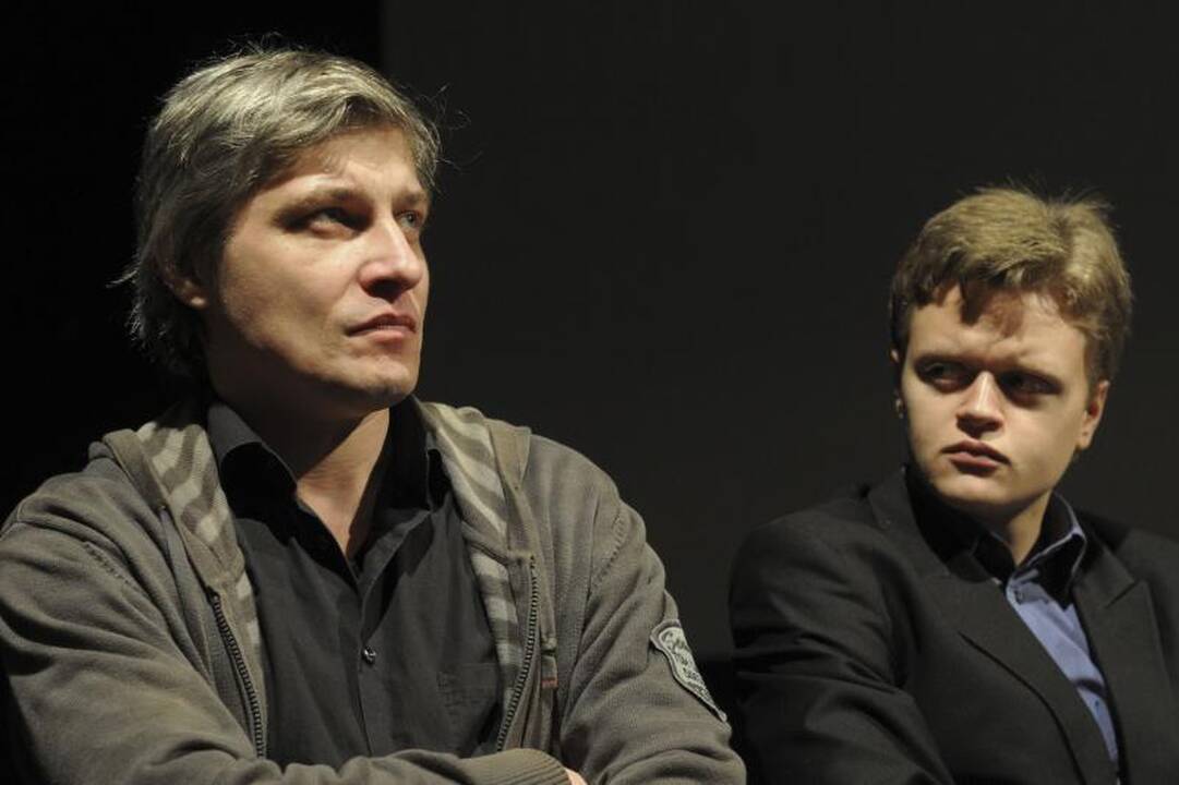 Spektaklis „Šitas vaikas“ privertė D.Gavenonį pamilti studentus