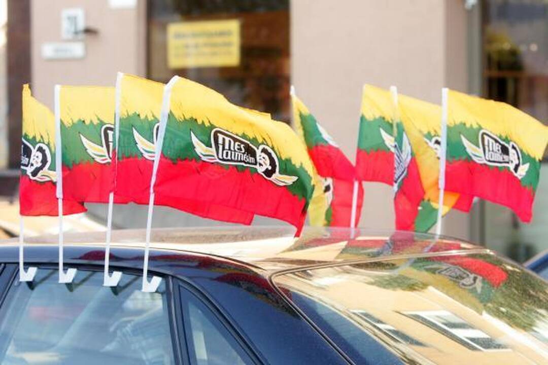 Vilniaus Rotušėje - Lietuvos rinktinės gerbėjų minios
