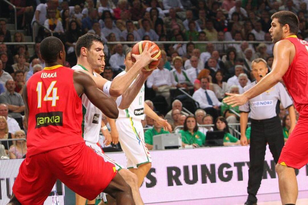 Lietuva Kauno arenoje nukovė Europos čempionus