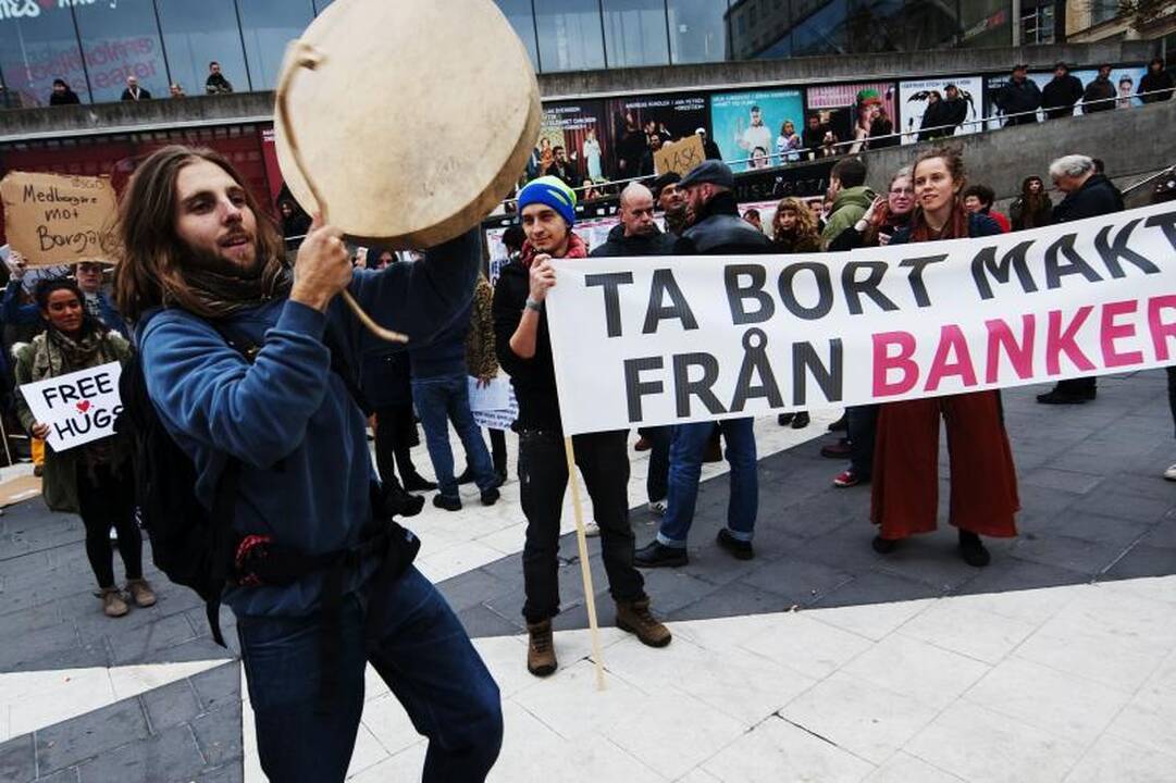 Pasaulio miestuose prasidėjo protestų judėjimo demonstracijos