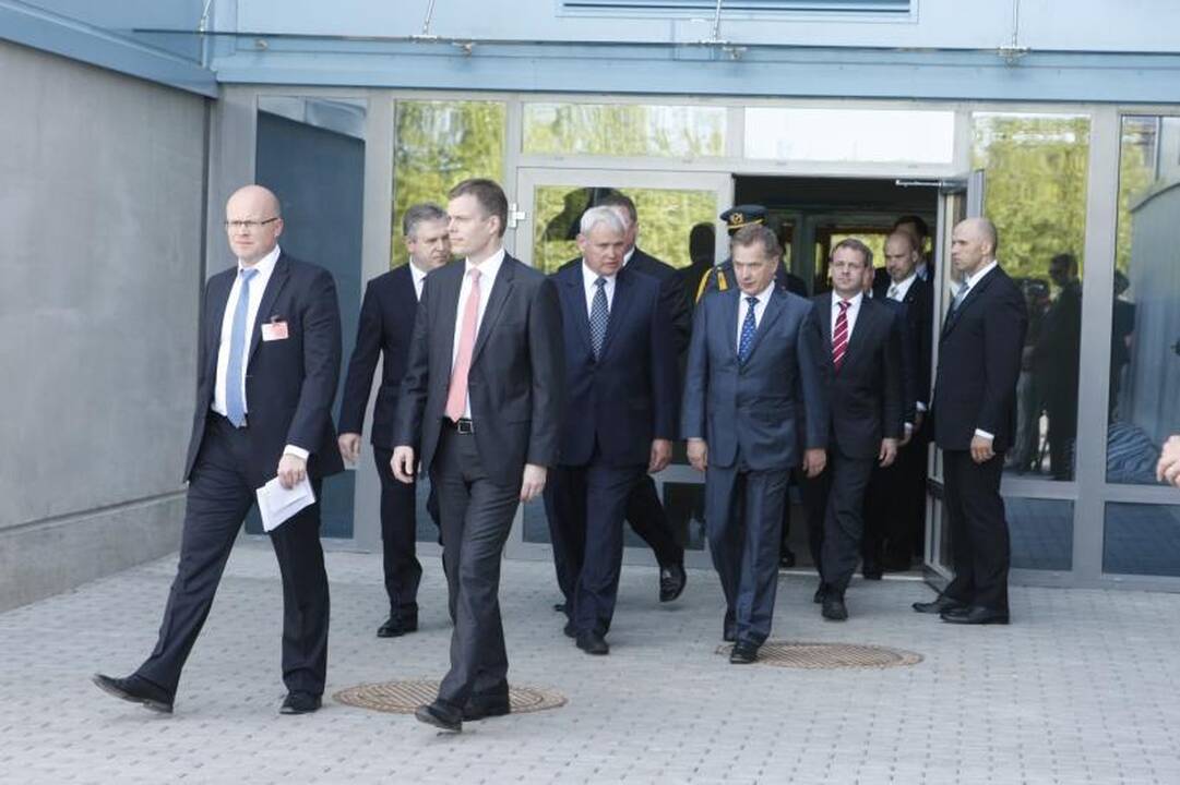 Termofikacinę jėgainę atidarė Lietuvos ir Suomijos prezidentai