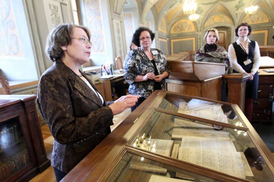 VU bibliotekoje eksponuojamas M.Mažvydo „Katekizmas“