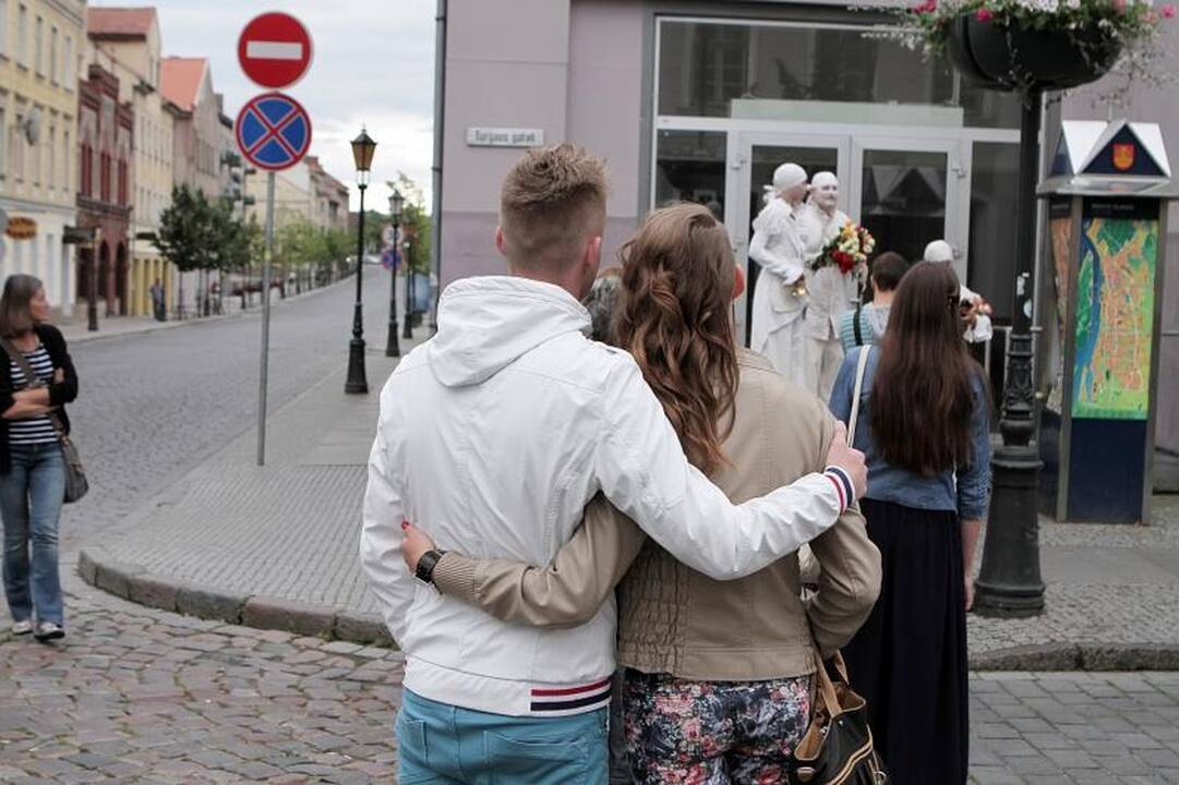 Klaipėdos jubiliejaus rytą – malonios staigmenos gyventojams 
