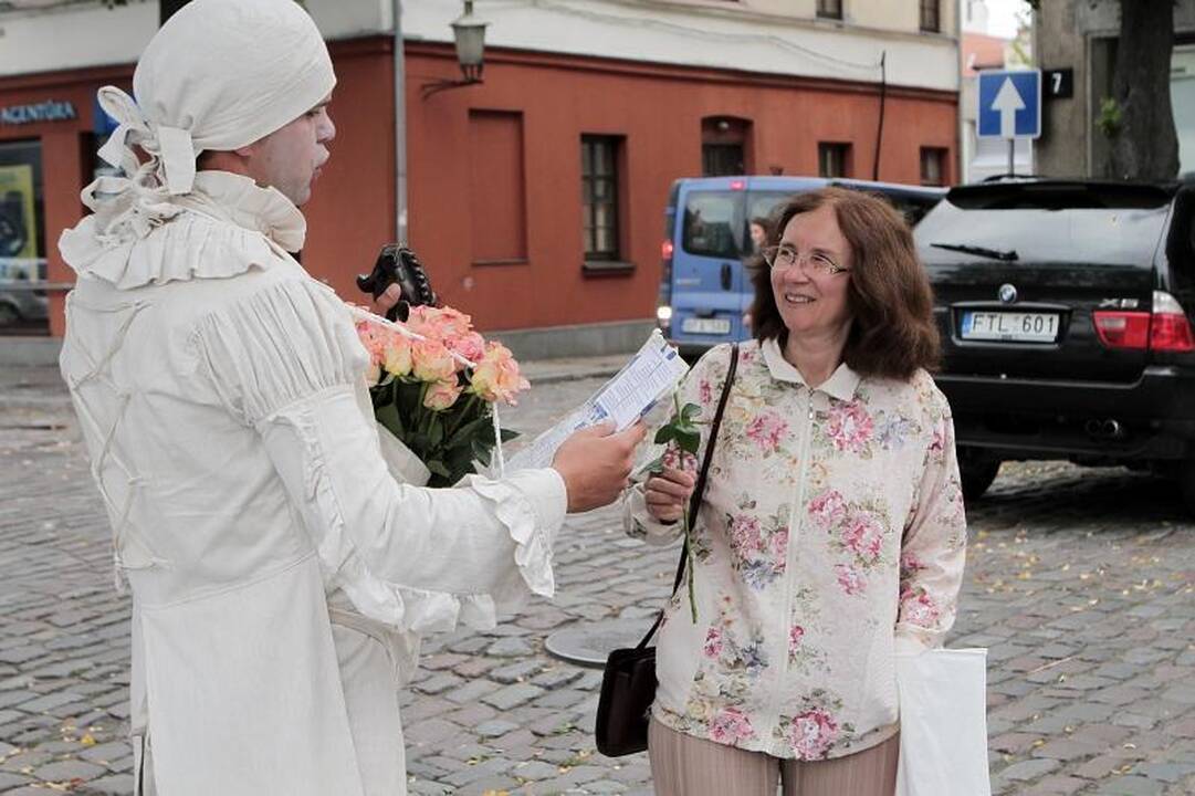 Klaipėdos jubiliejaus rytą – malonios staigmenos gyventojams 