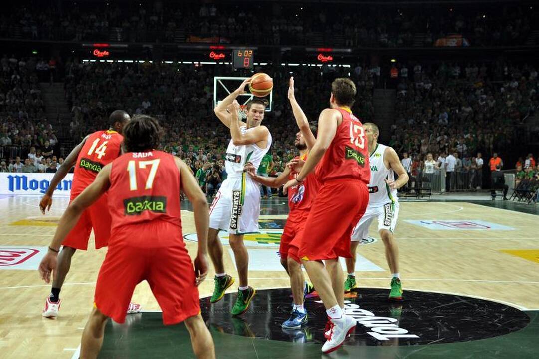 Lietuva Kauno arenoje nukovė Europos čempionus