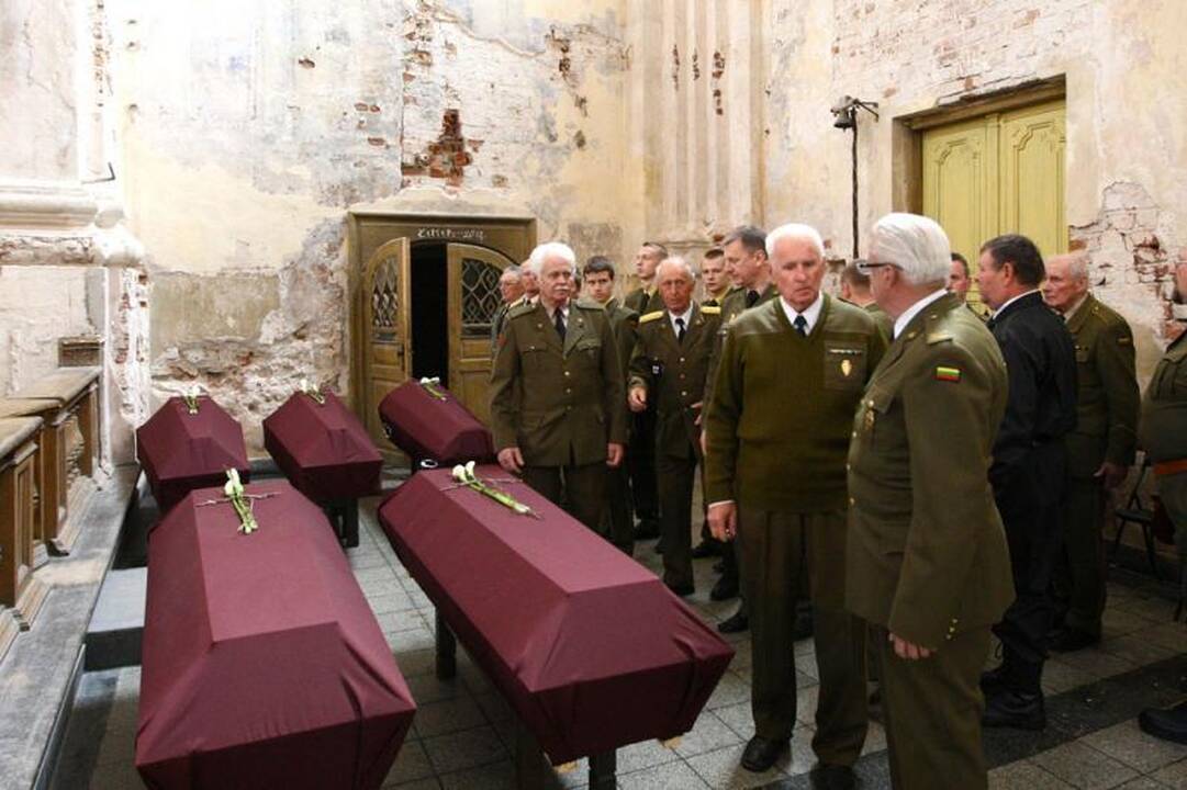 Šventovėje perlaidoti iškilūs Kauno piliečiai