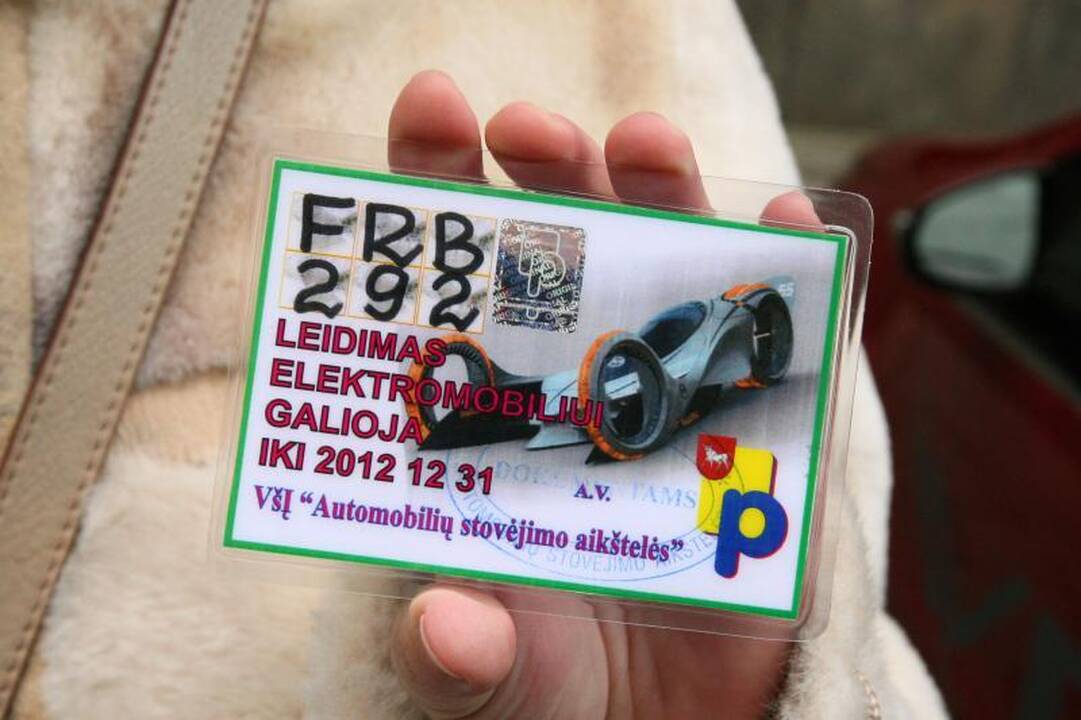 Kaune elektromobilius bus galima statyti nemokamai