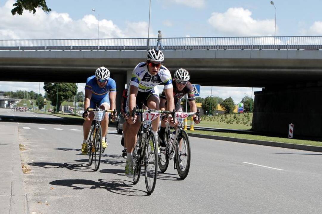 Klaipėdos dviračių maratono trasoje – mažiau dalyvių