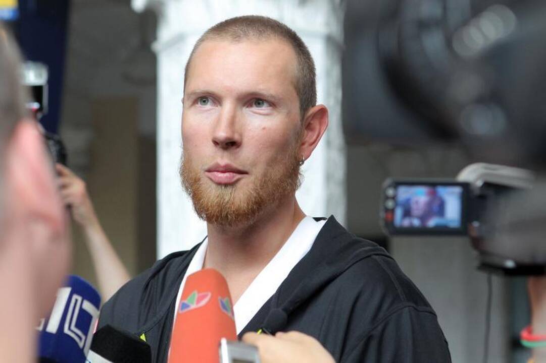 M.Pocius ir D.Songaila: esame pasiruošę atiduoti visas jėgas rinktinei