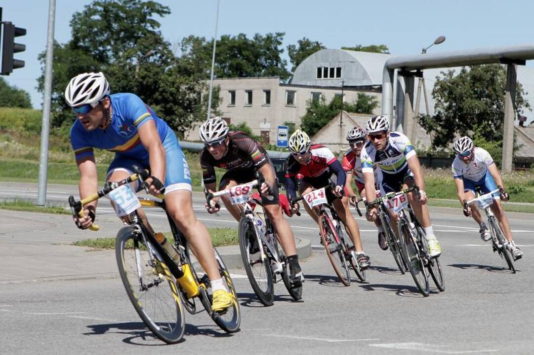 Klaipėdos dviračių maratono trasoje – mažiau dalyvių