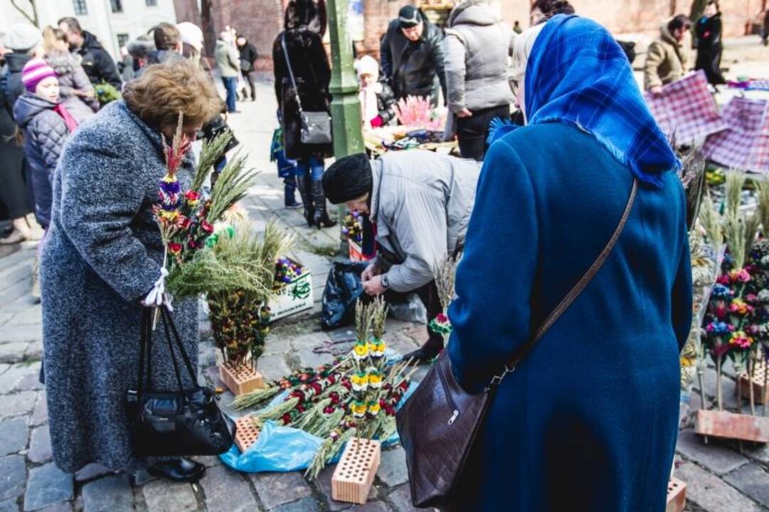 Verbomis puoštas Kristaus Kančios sekmadienis