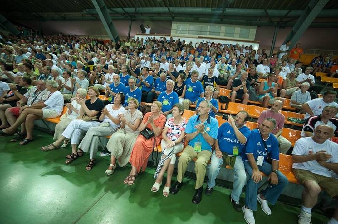 Halėje iškilmingai pradėtas Europos veteranų krepšinio čempionatas