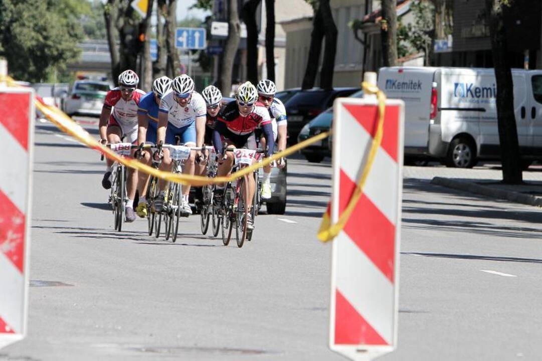 Klaipėdos dviračių maratono trasoje – mažiau dalyvių