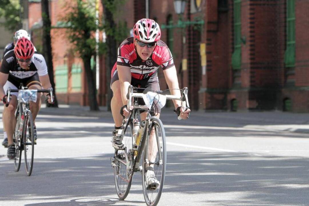 Klaipėdos dviračių maratono trasoje – mažiau dalyvių