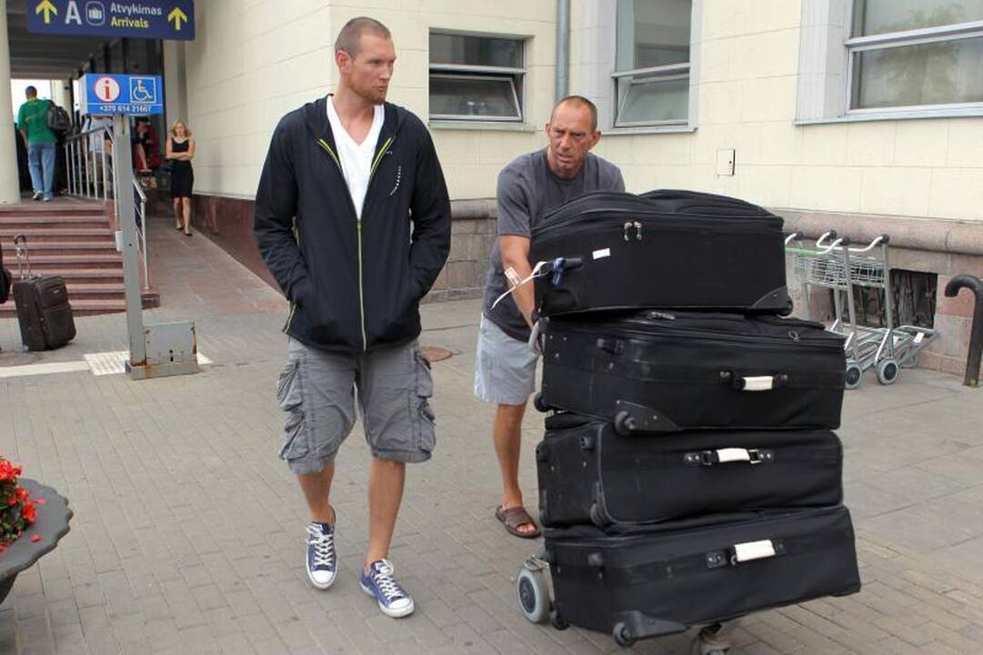 M.Pocius ir D.Songaila: esame pasiruošę atiduoti visas jėgas rinktinei
