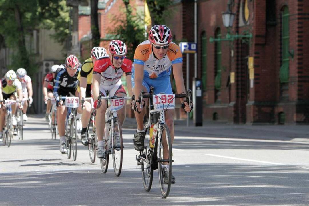 Klaipėdos dviračių maratono trasoje – mažiau dalyvių