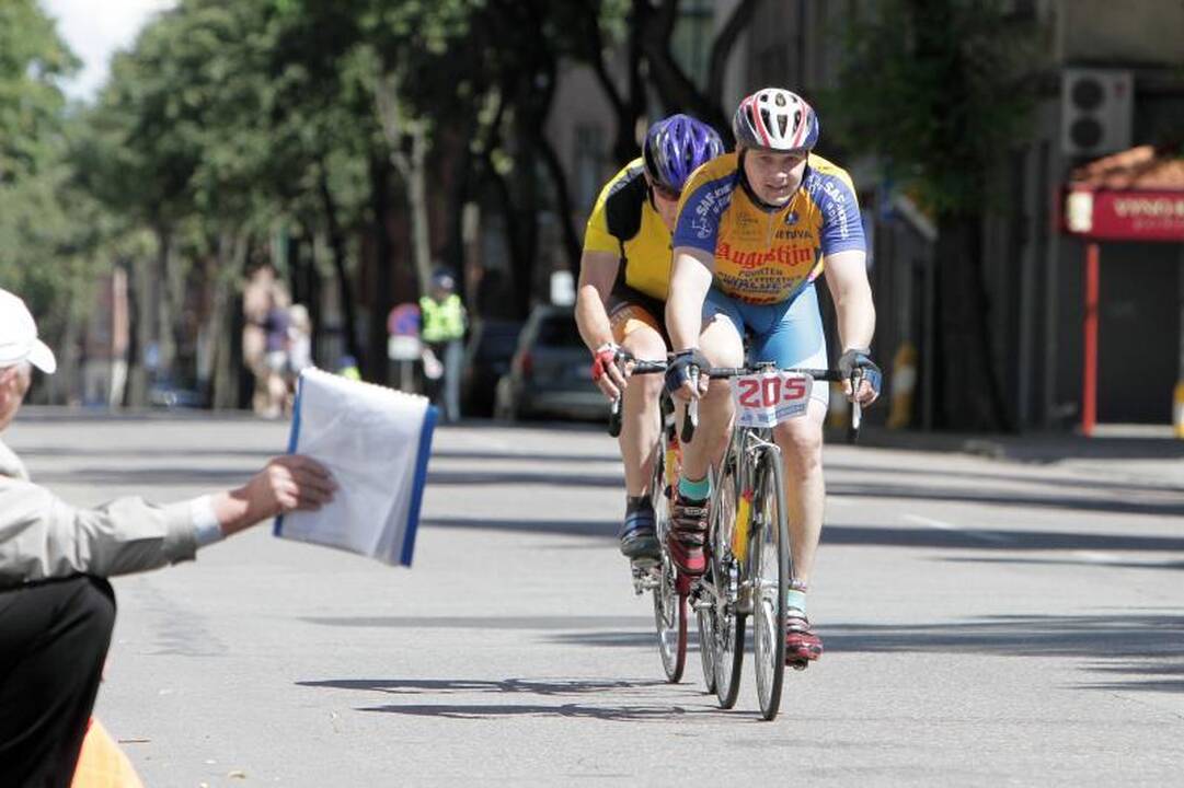 Klaipėdos dviračių maratono trasoje – mažiau dalyvių