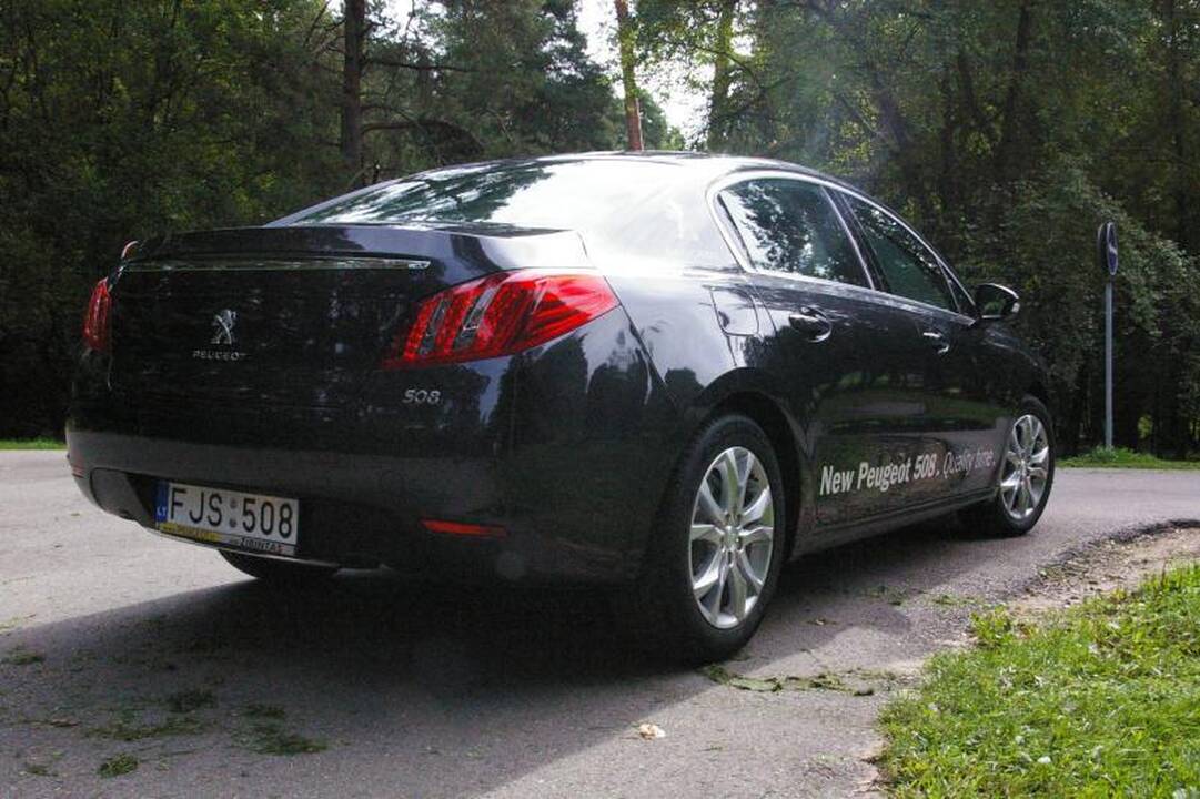 "Peugeot 508": tinka ir vyrams, bet subalansuotas moterims