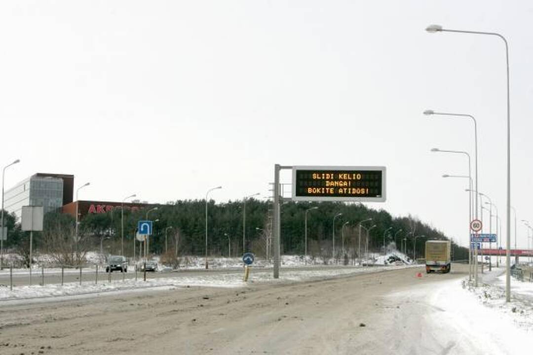 Sostinės kelininkams - miesto vadovų pyla