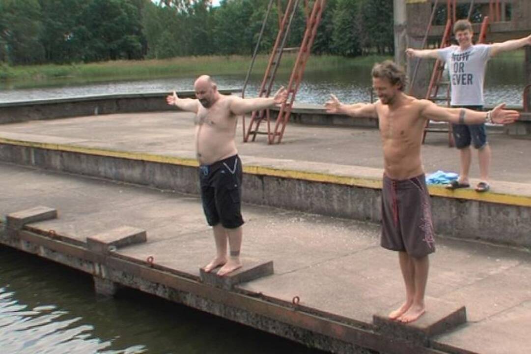 L. Karalius - Ezopas metė vasarišką iššūkį savo grupės nariui