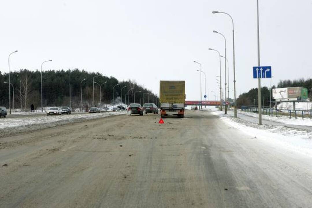 Sostinės kelininkams - miesto vadovų pyla