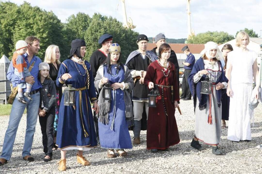 Klaipėdos jubiliejui – iškilminga vėliavos pakėlimo ceremonija