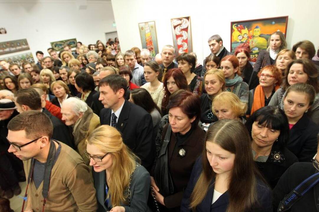 J.Ivanauskaitės 50-mečiui paminėti atidaryta rašytojos paroda