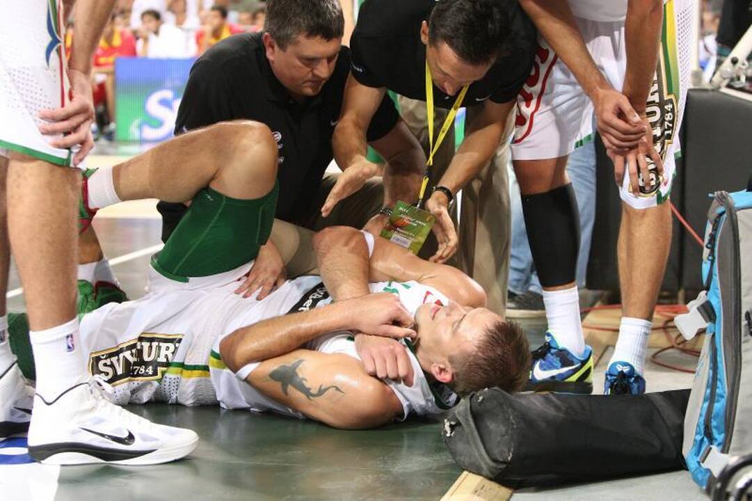 Lietuva Kauno arenoje nukovė Europos čempionus