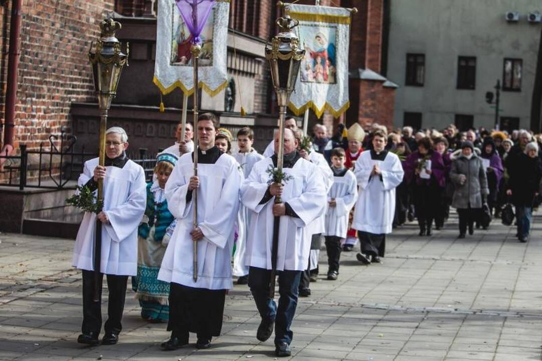 Verbomis puoštas Kristaus Kančios sekmadienis