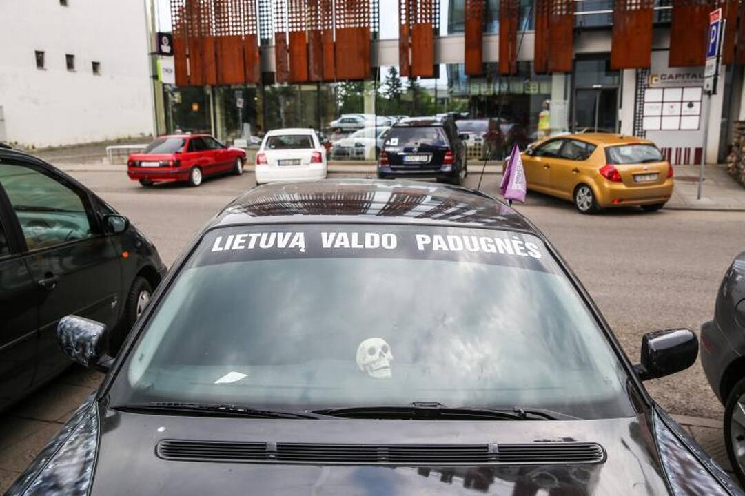 Vienybės aikštėje mitinguotojai smerkė pedofilų gynėjus