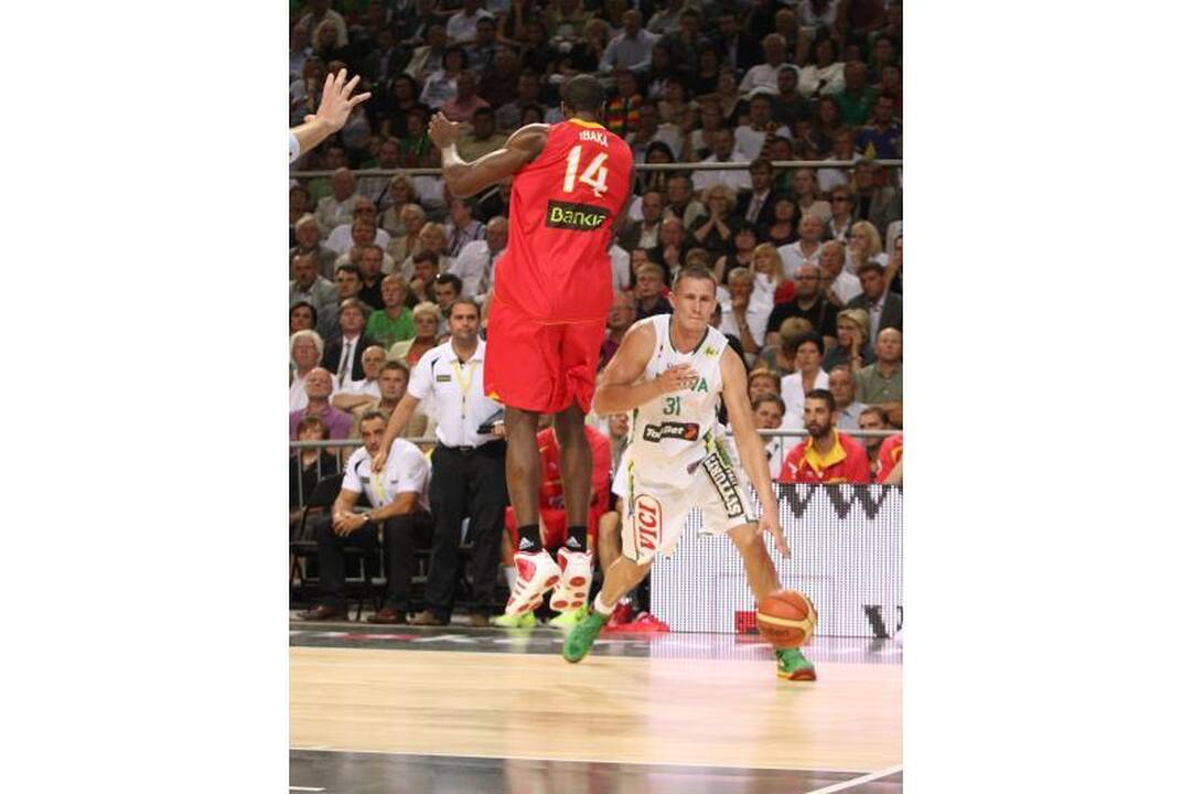 Lietuva Kauno arenoje nukovė Europos čempionus