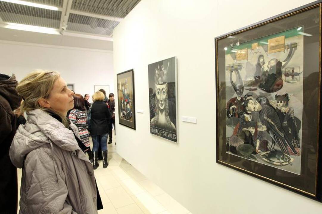 J.Ivanauskaitės 50-mečiui paminėti atidaryta rašytojos paroda